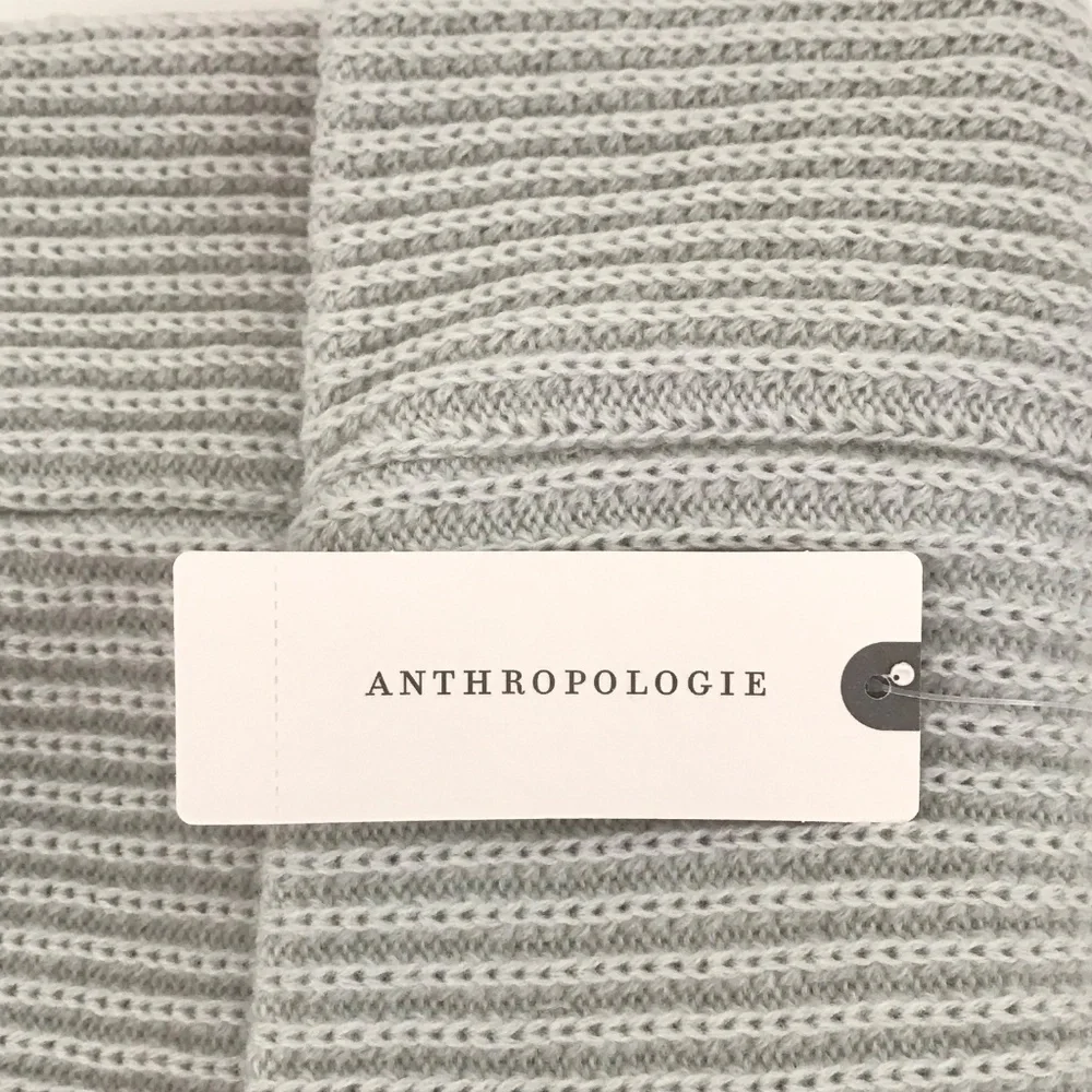 ANTHROPOLOGIE Beanie Hat Daily Practice West Coast Wellness Club Embroidered